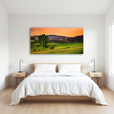 AUTO-MOCKUP ROOM | evening pasture