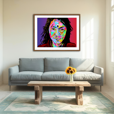 AUTO-MOCKUP ROOM | Everything All at Once Wall Art