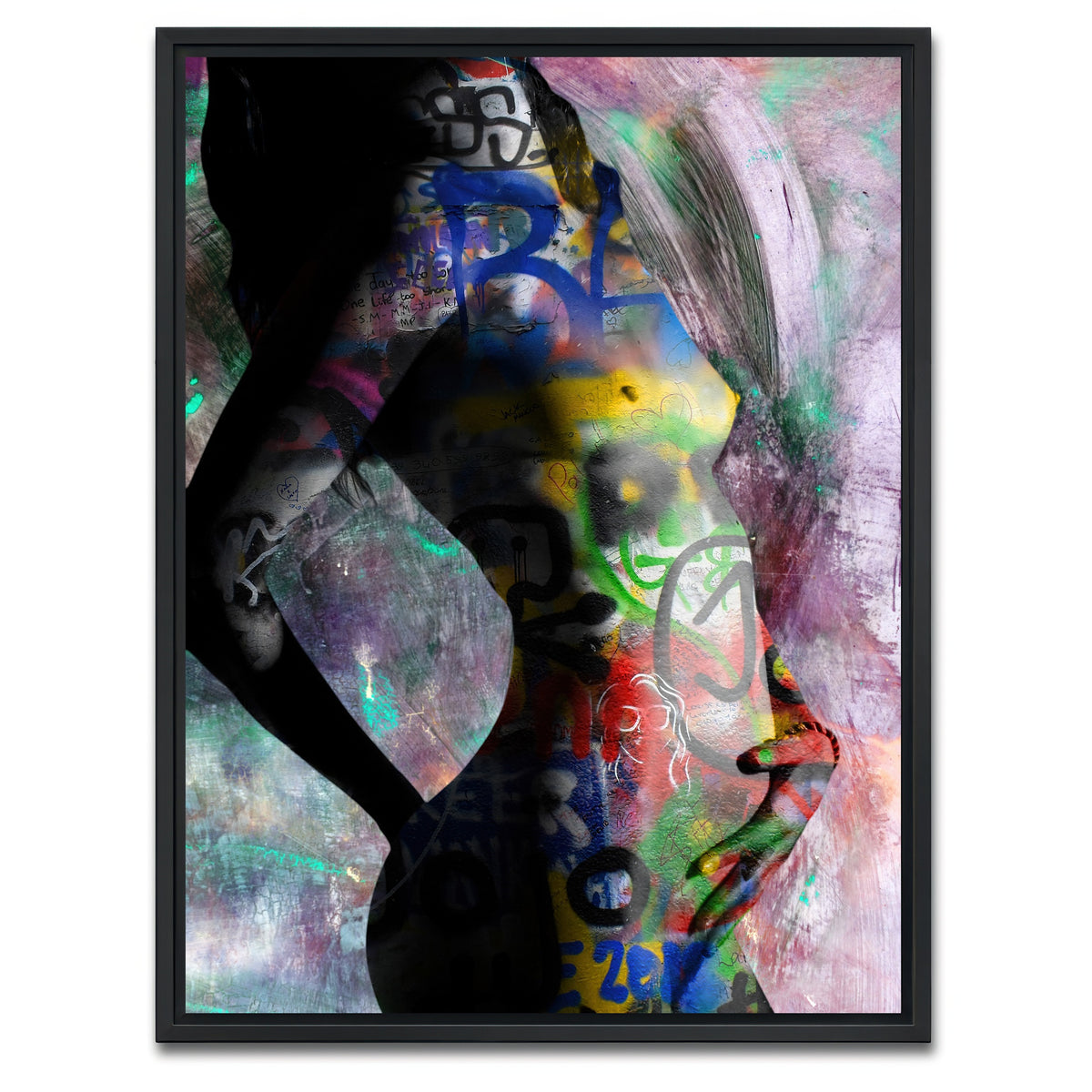 AUTO-MOCKUP WHITE | exotic | 1 Piece | Black Framed Canvas | group=3x4