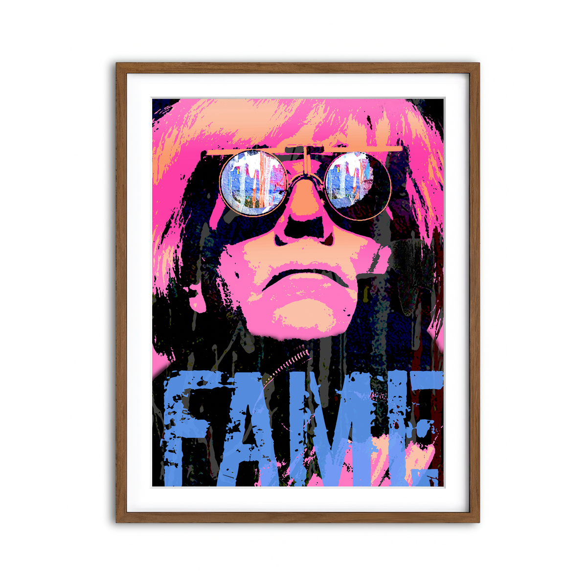 Framed Print 3x4 Walnut