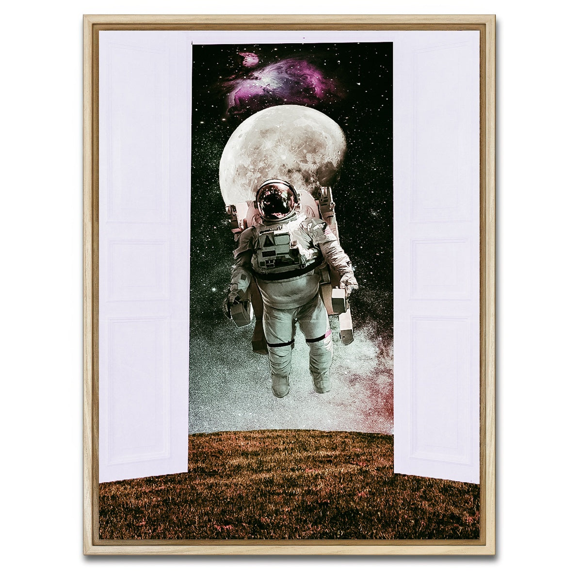 AUTO-MOCKUP WHITE | far from home | 1 Piece | Natural Framed Canvas | group=3x4