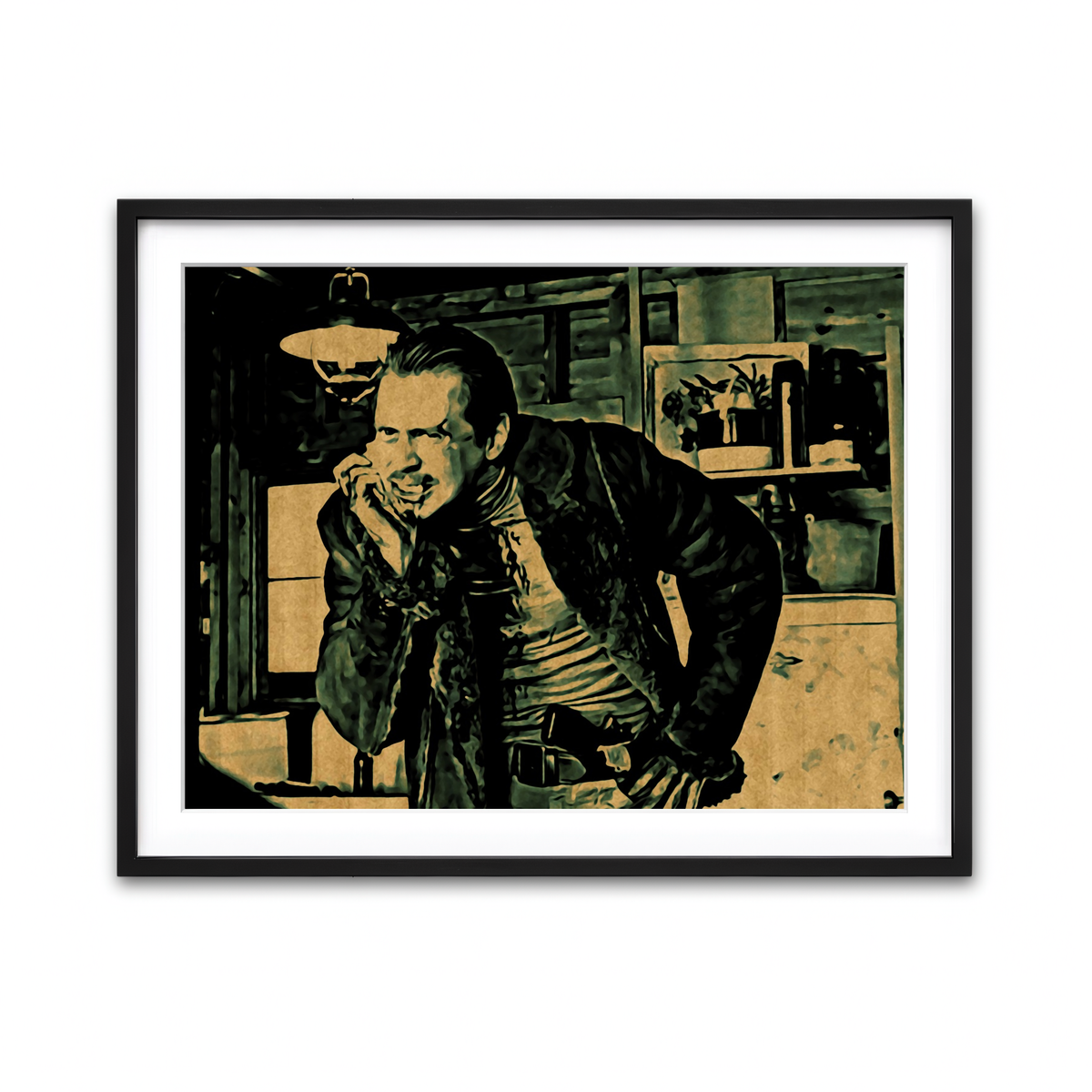 Framed Print 4x3 Black