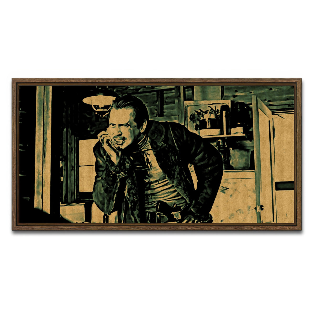 AUTO-MOCKUP WHITE | fargo | 1 Piece | Walnut Framed Canvas | group=2x1
