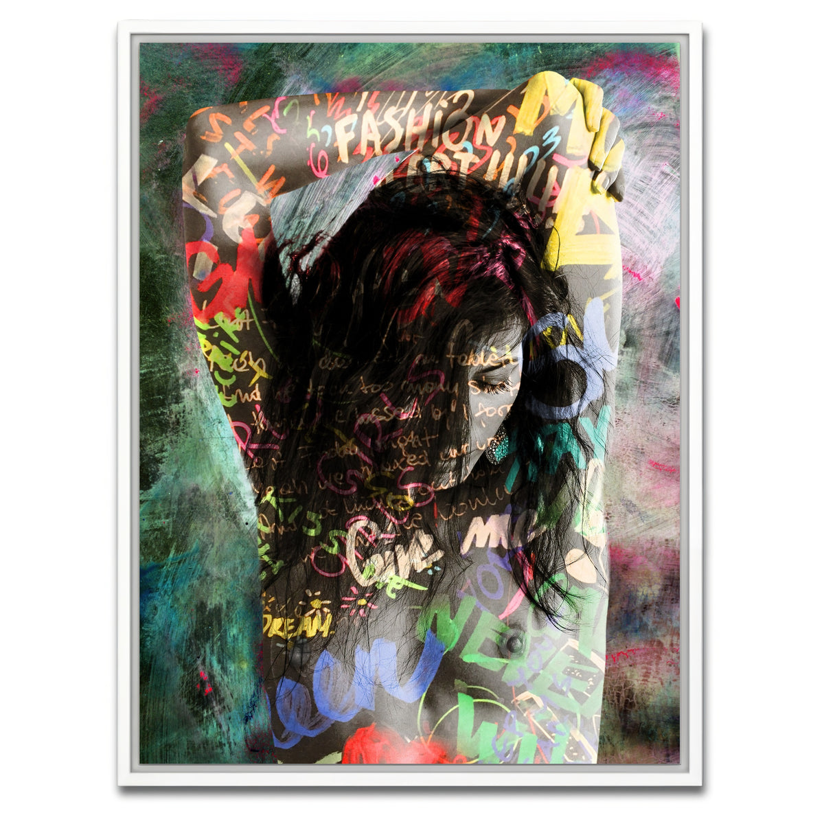 AUTO-MOCKUP WHITE | fashion | 1 Piece | White Framed Canvas | group=3x4