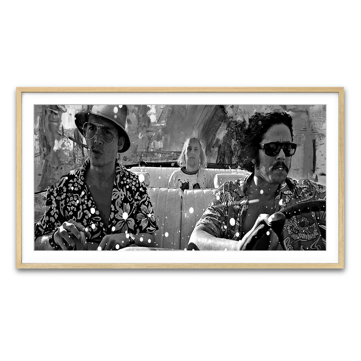 Framed Print 2x1 Natural