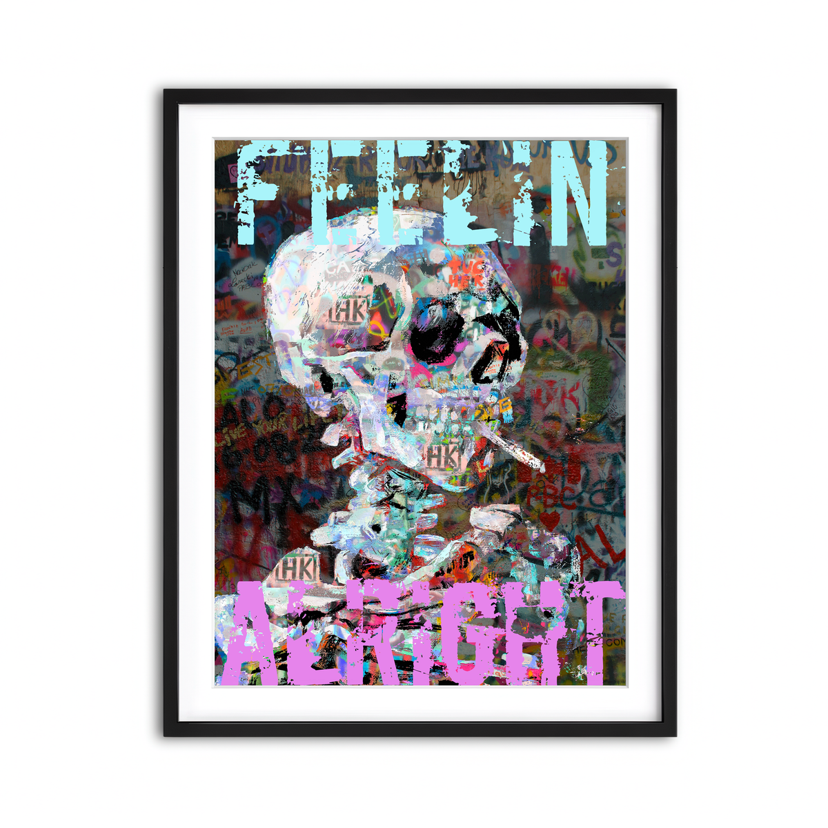 Framed Print 3x4 Black
