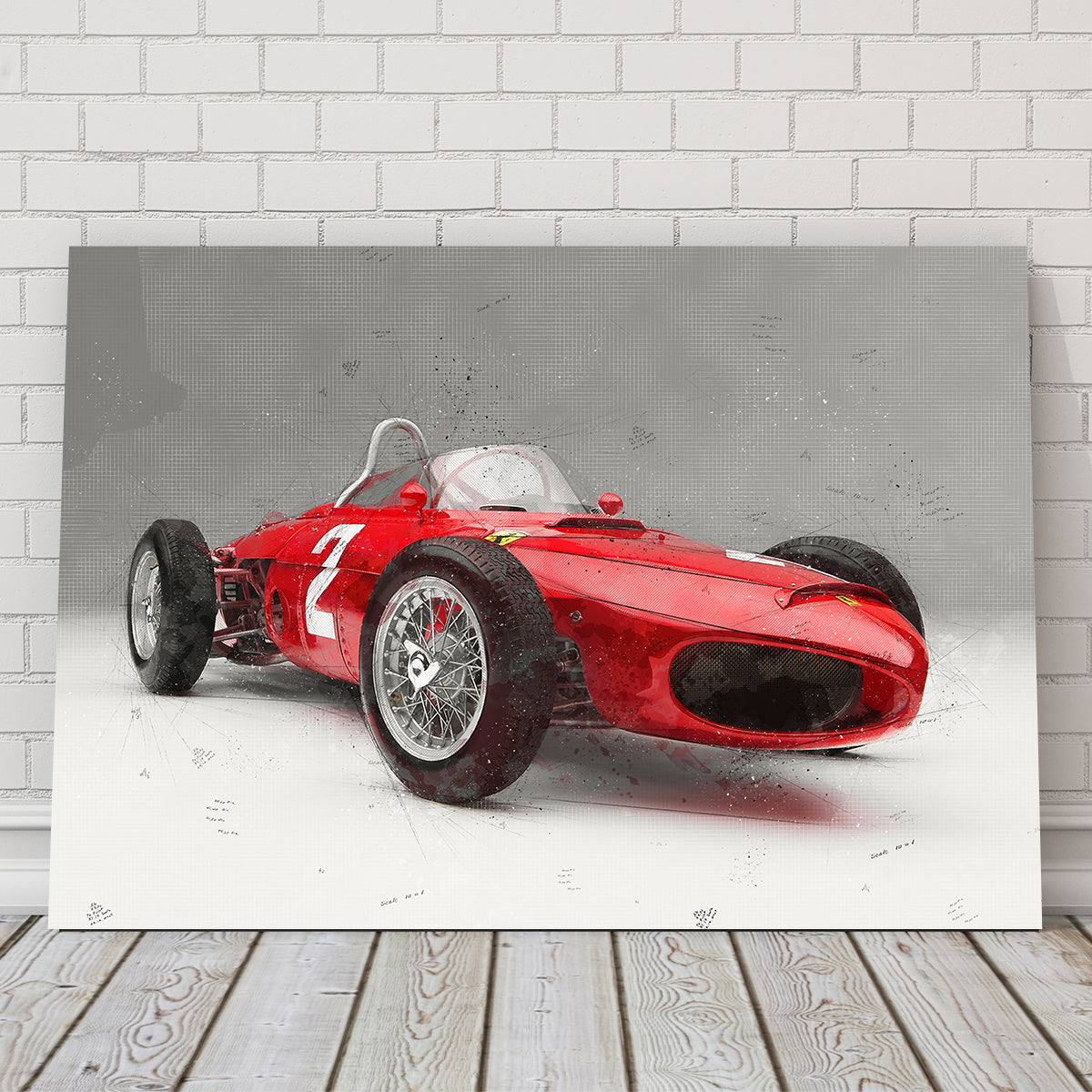 Ferrari 156 Wall Art