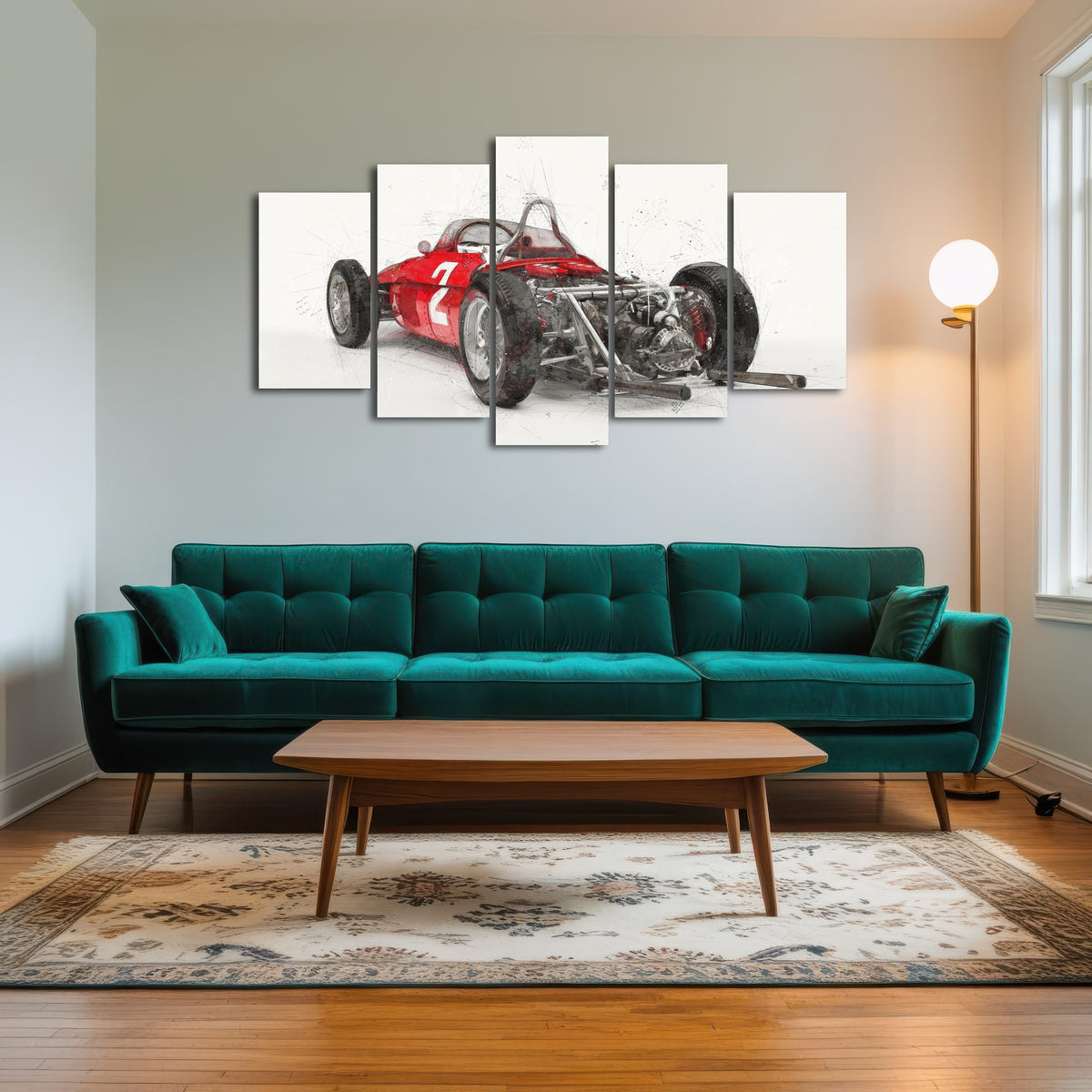 AUTO-MOCKUP ROOM | ferrari 156 rear