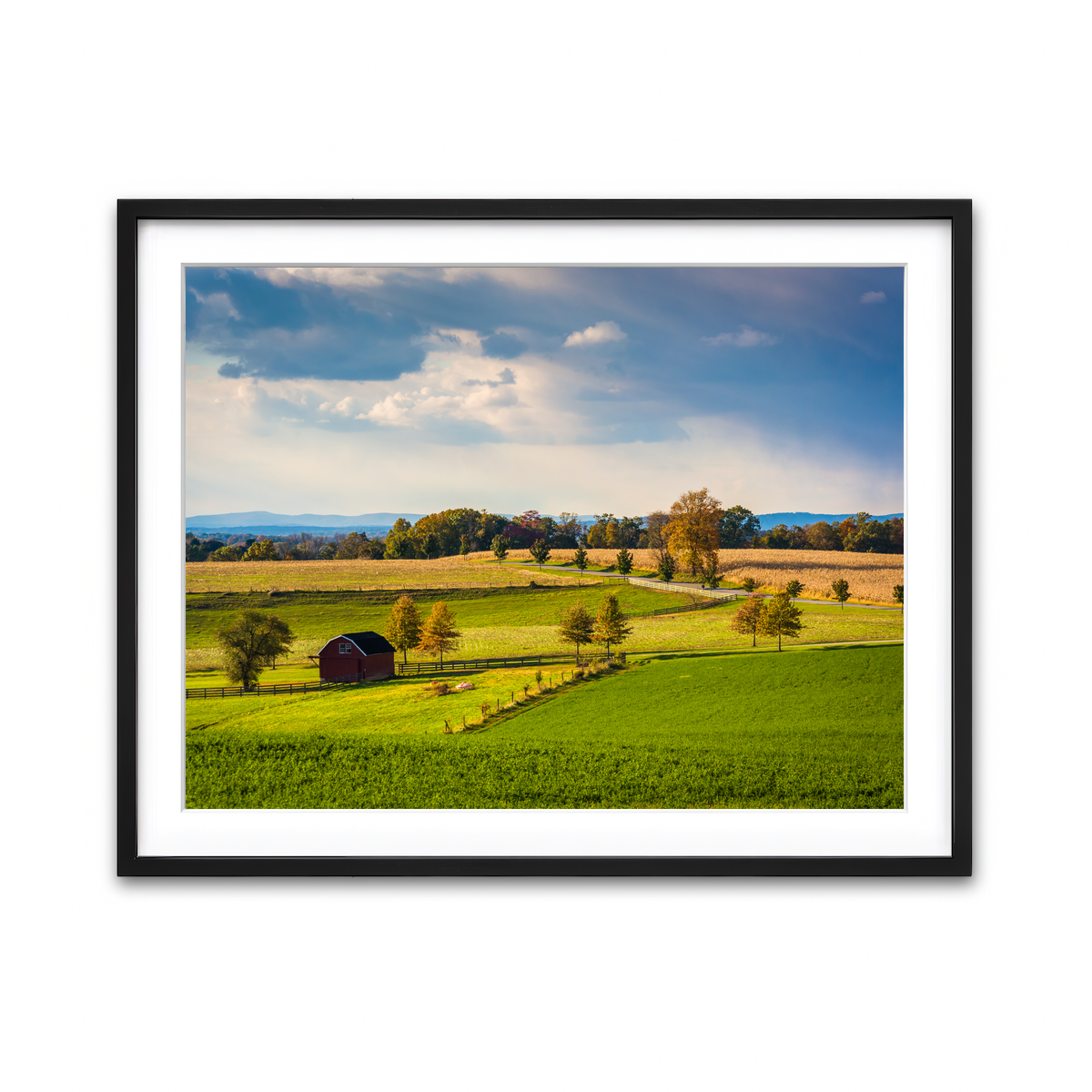 Framed Print 4x3 Black