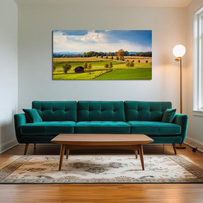 AUTO-MOCKUP ROOM | fields and hills in York County