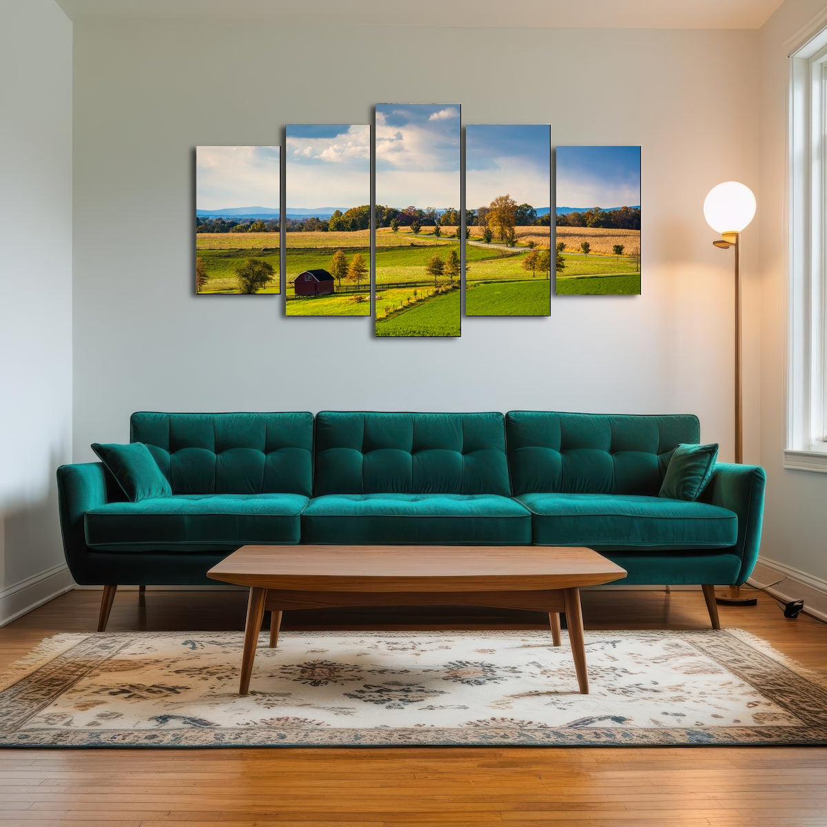 AUTO-MOCKUP ROOM | fields and hills in York County