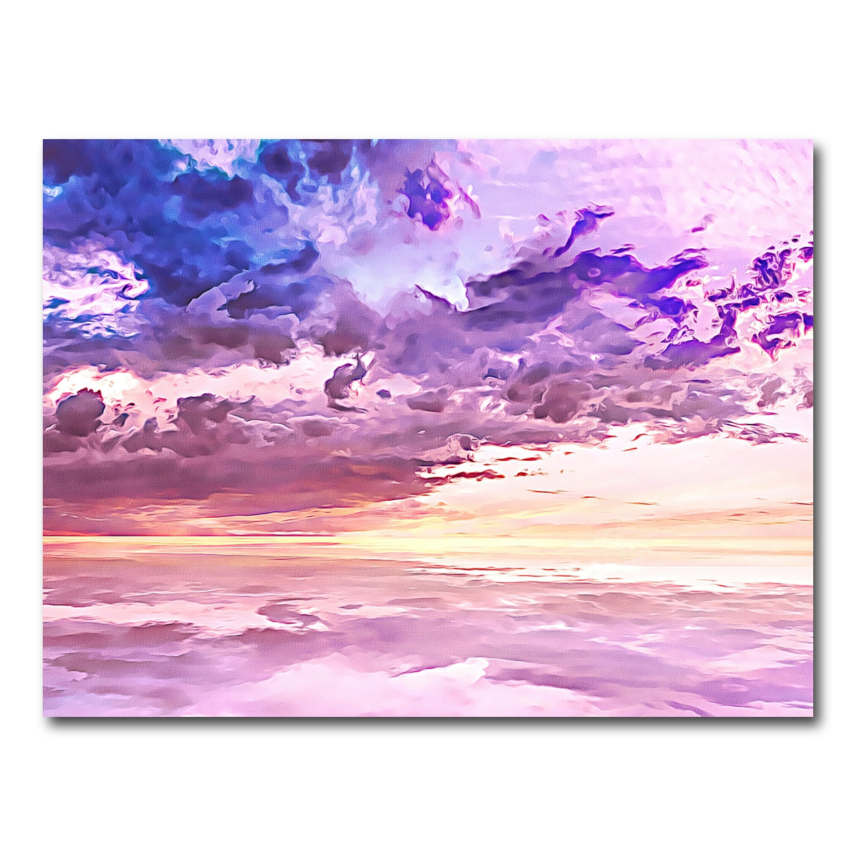 AUTO-MOCKUP WHITE | floating in a sea of clouds | 1 Piece | Gallery Wrap Canvas | group=4x3