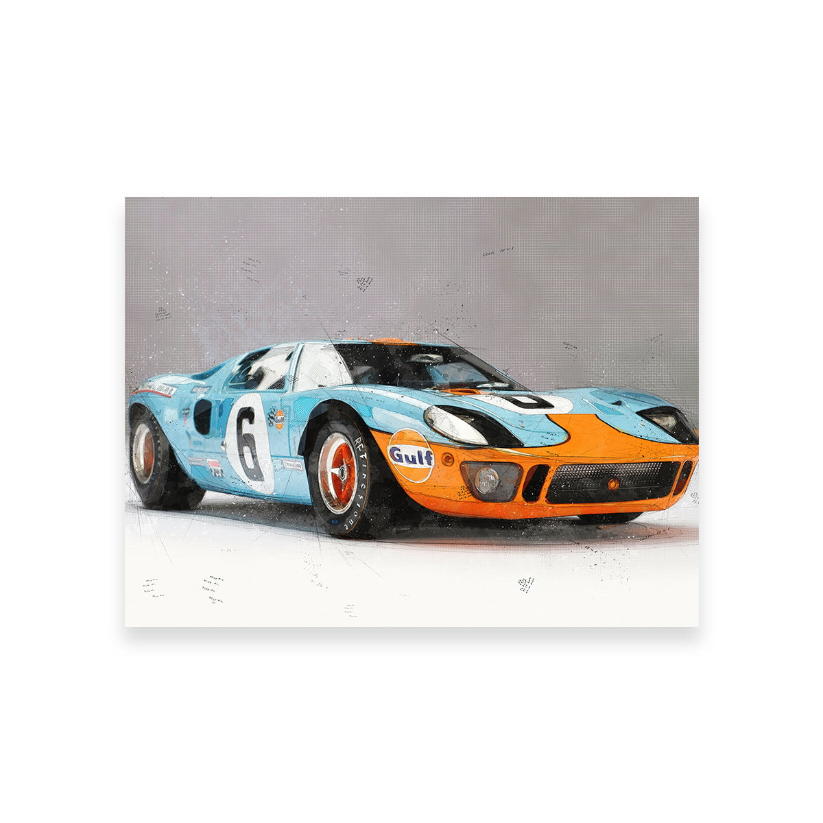 Ford GT Wall Art