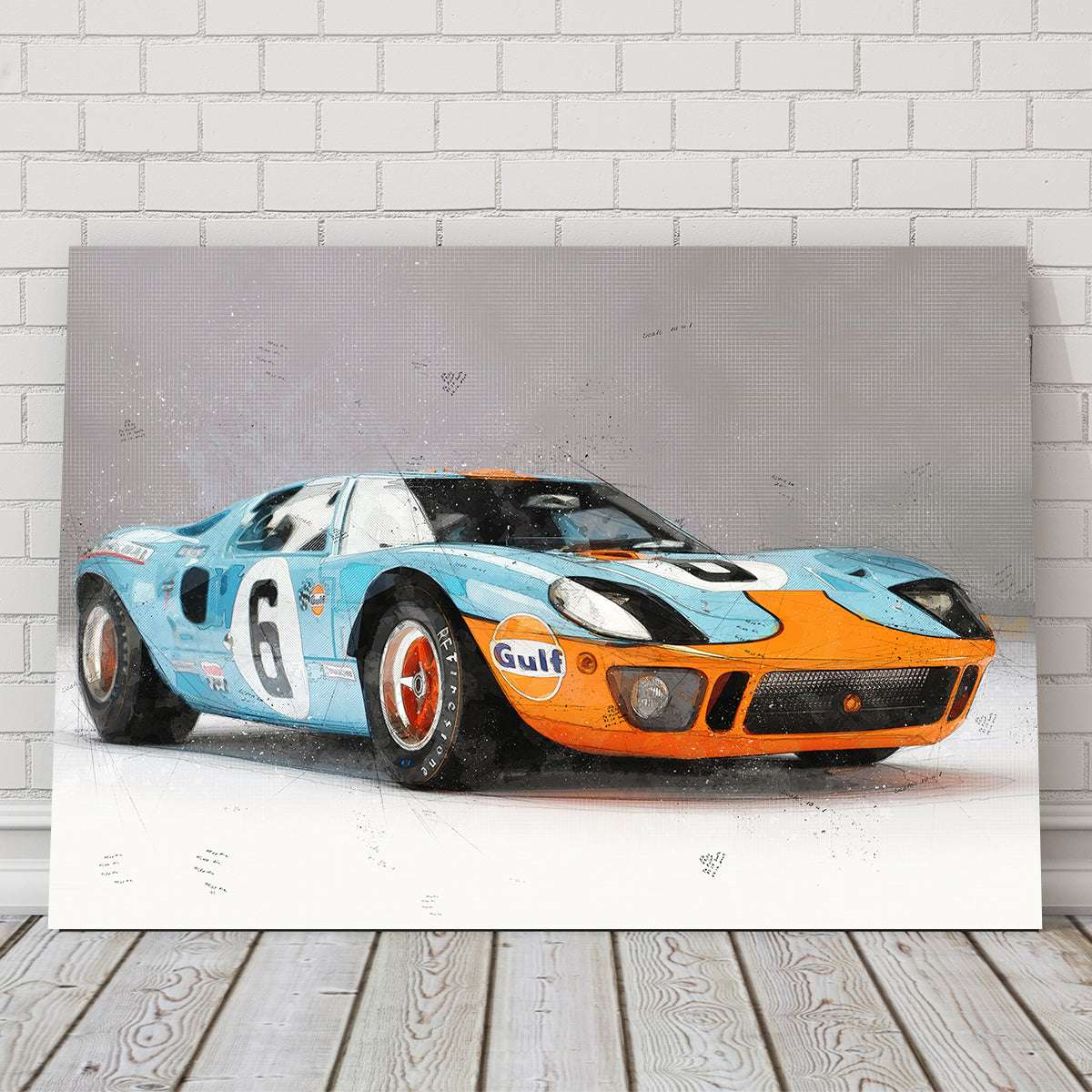 Ford GT Wall Art
