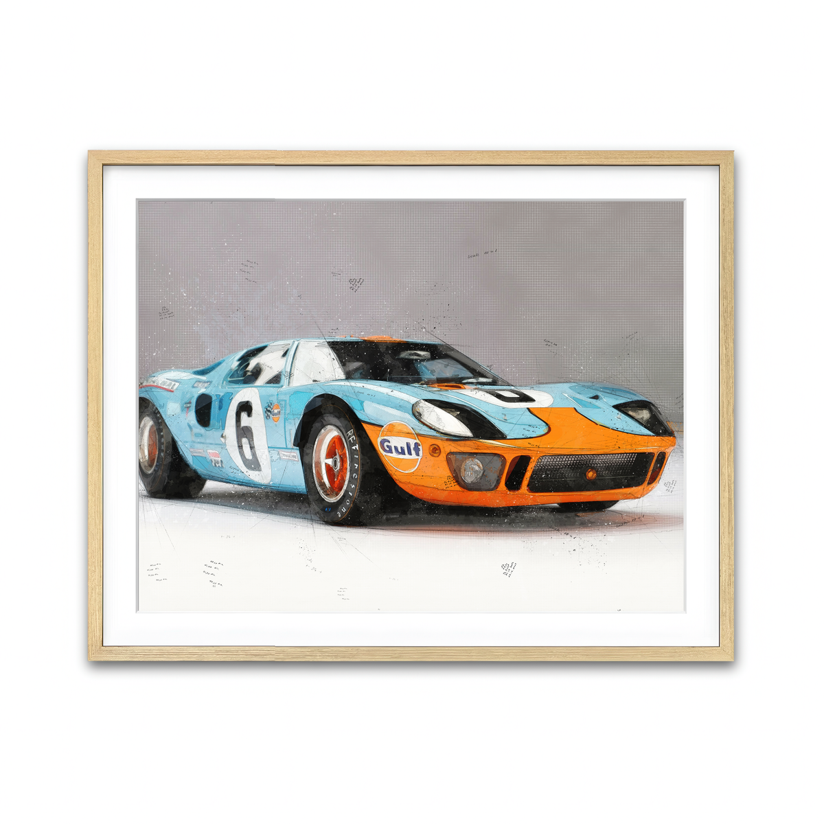 Framed Print 4x3 Natural