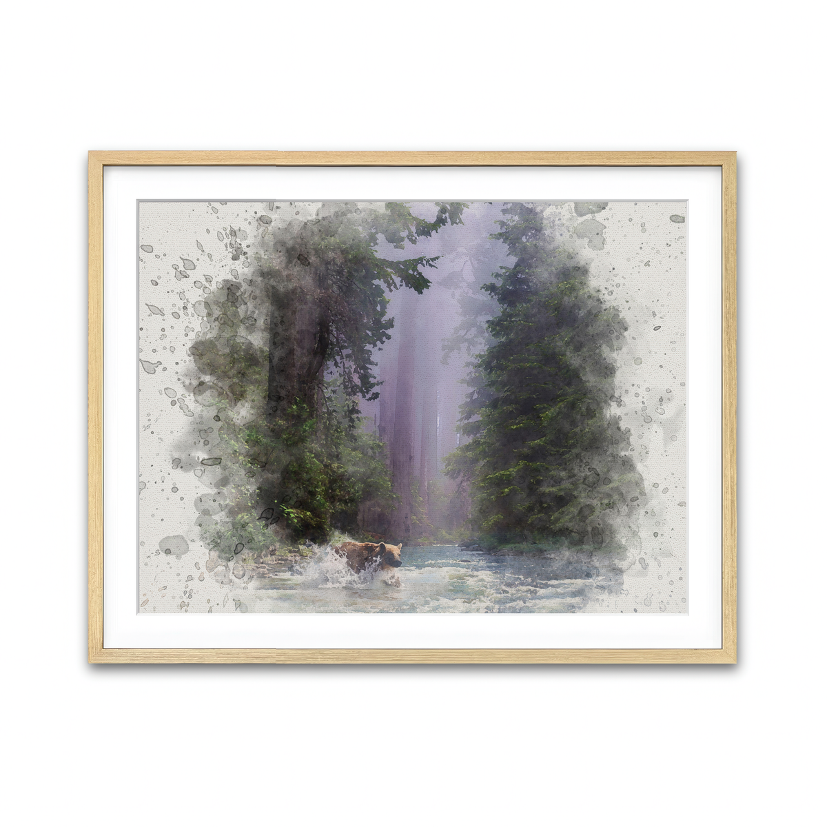 Framed Print 4x3 Natural