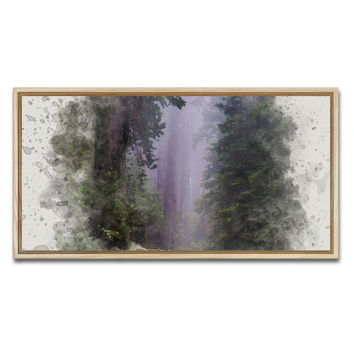 AUTO-MOCKUP WHITE | fording the stream | 1 Piece | Natural Framed Canvas | group=2x1