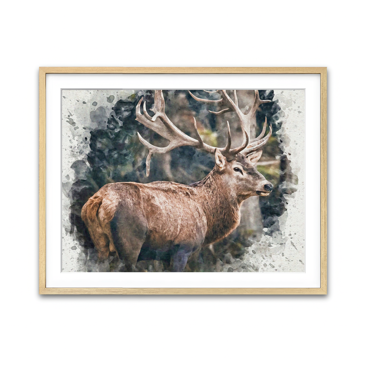 Framed Print 4x3 Natural