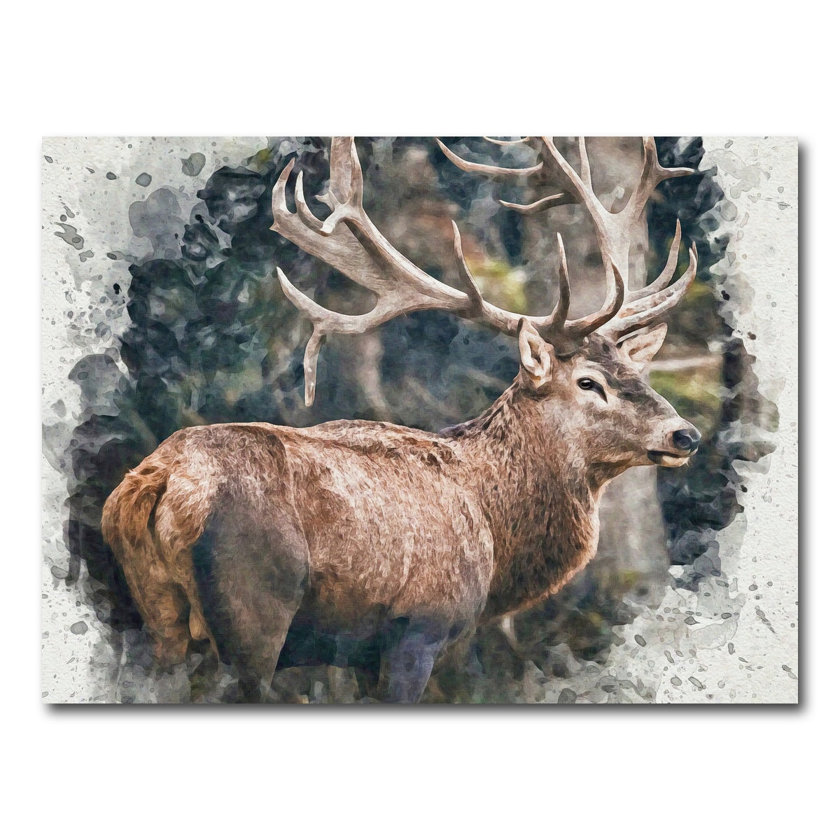 AUTO-MOCKUP WHITE | forest prince | 1 Piece | Gallery Wrap Canvas | group=4x3