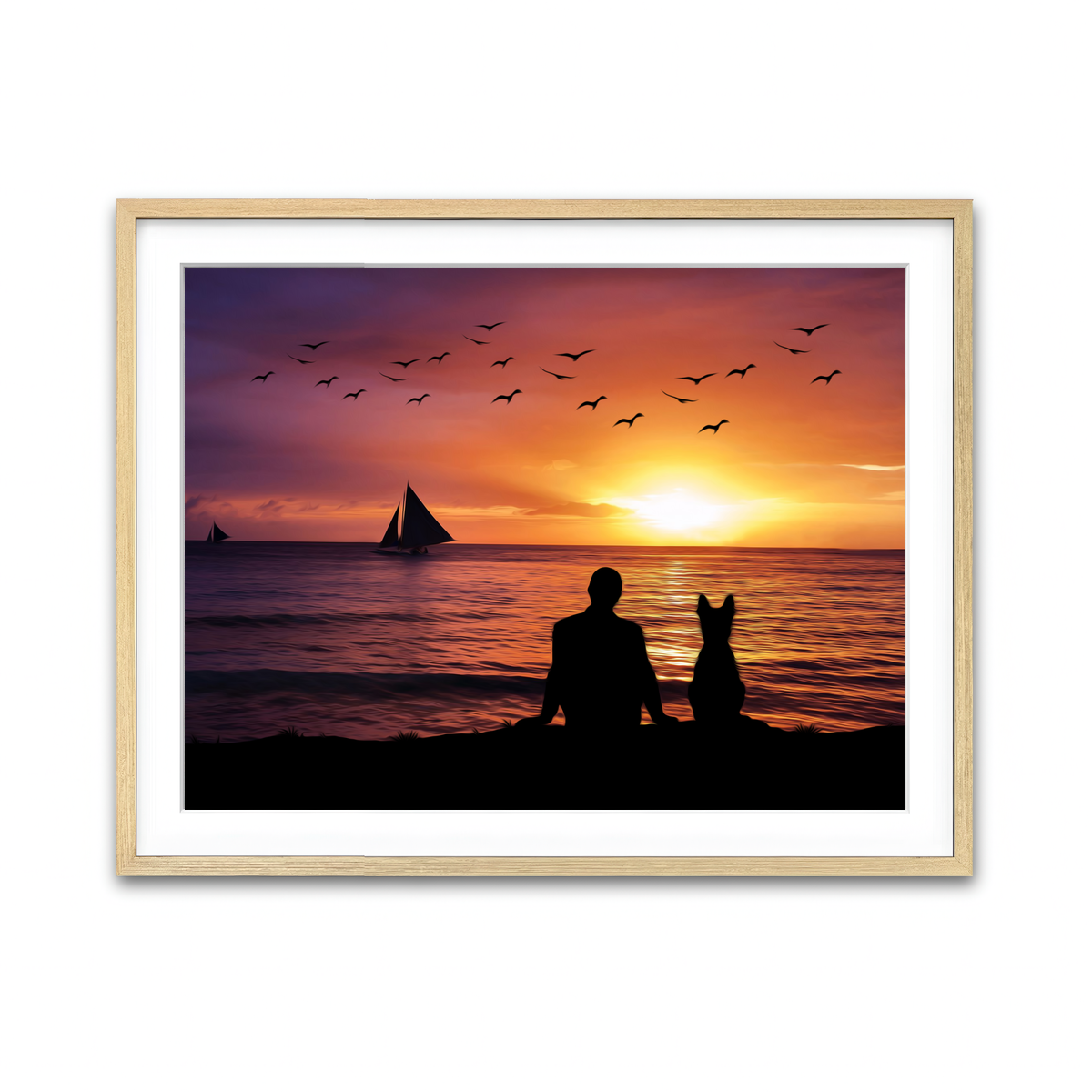 Framed Print 4x3 Natural