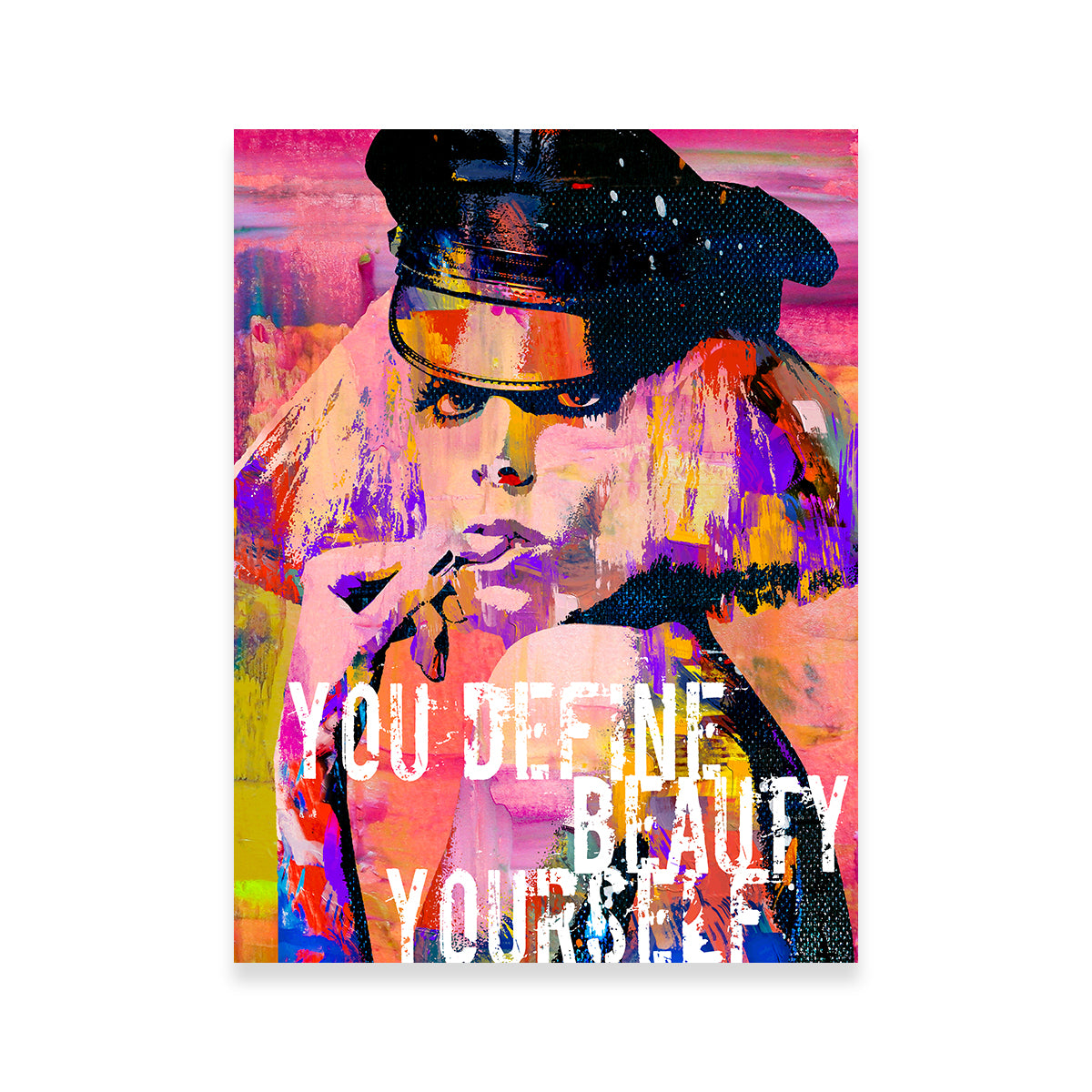 Gaga Graffiti Wall Art