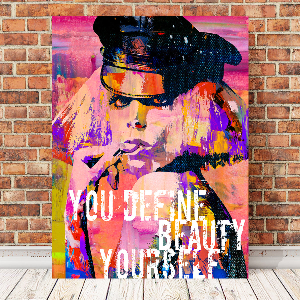 Gaga Graffiti Wall Art