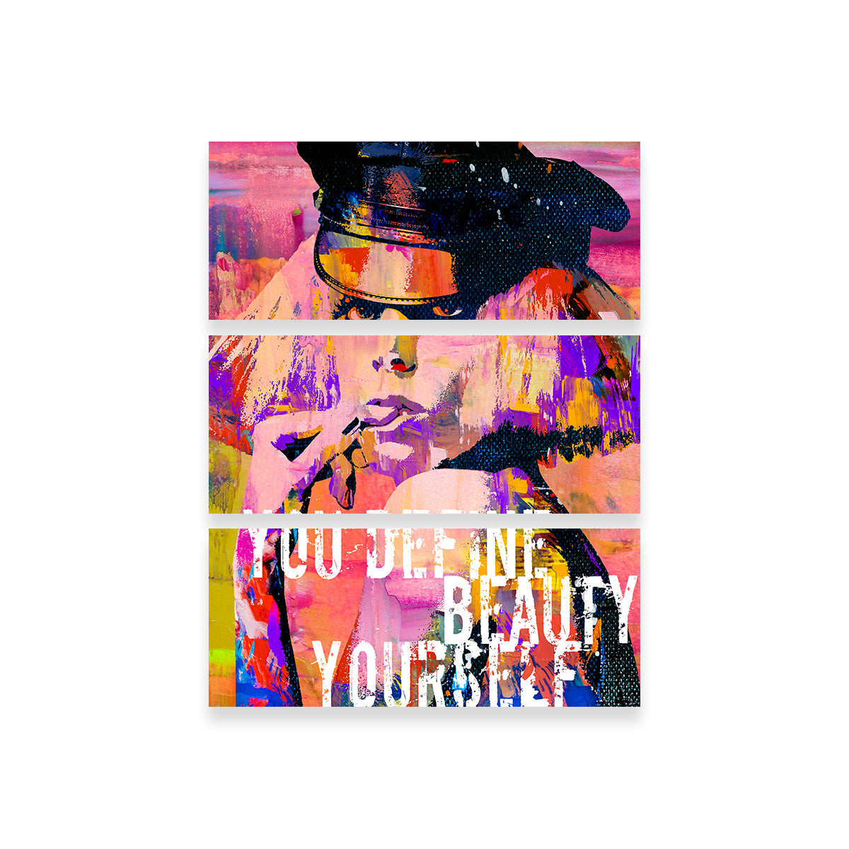 Gaga Graffiti Wall Art