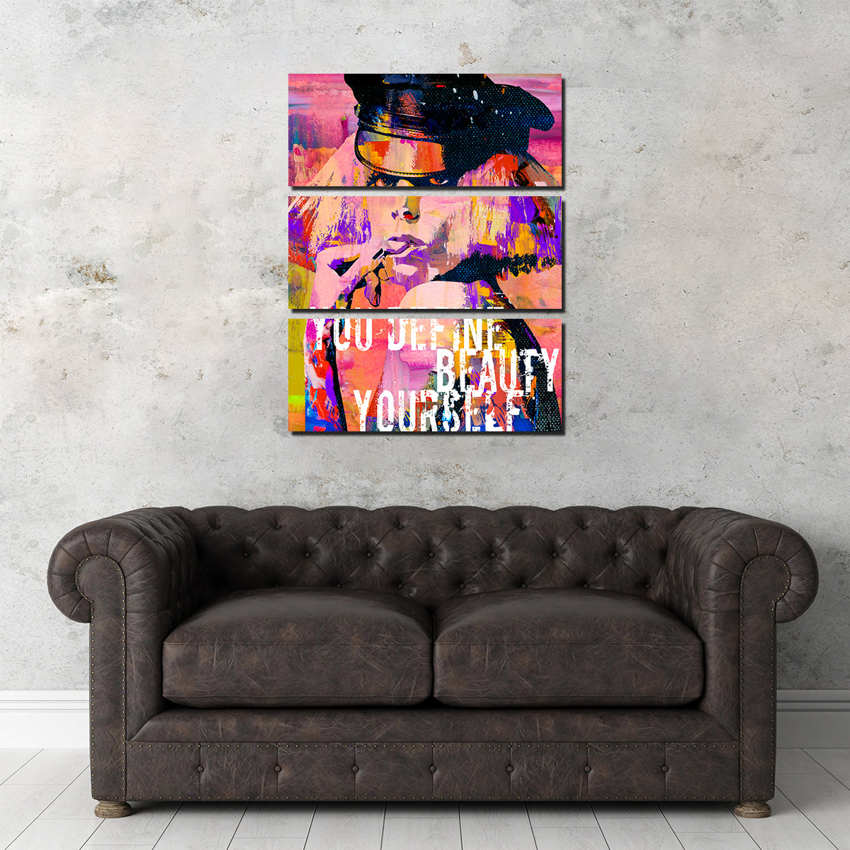Gaga Graffiti Wall Art