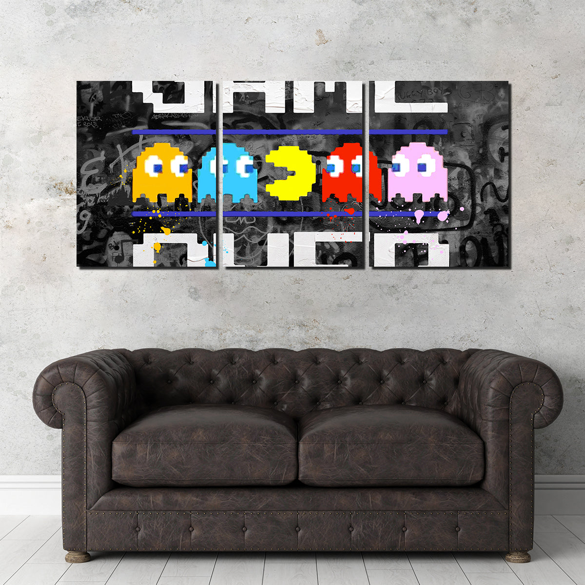 Game Over Wall Art