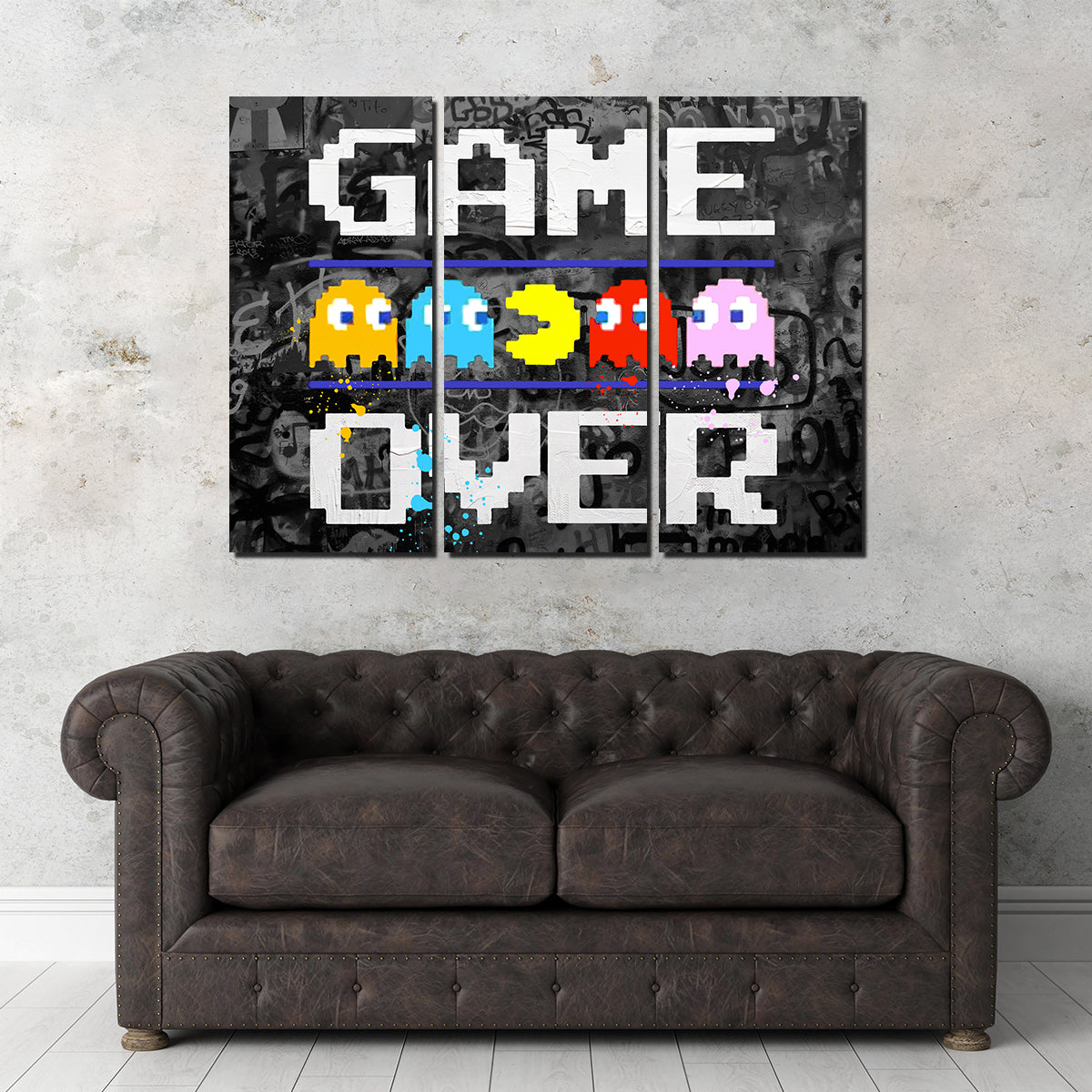 Game Over Wall Art