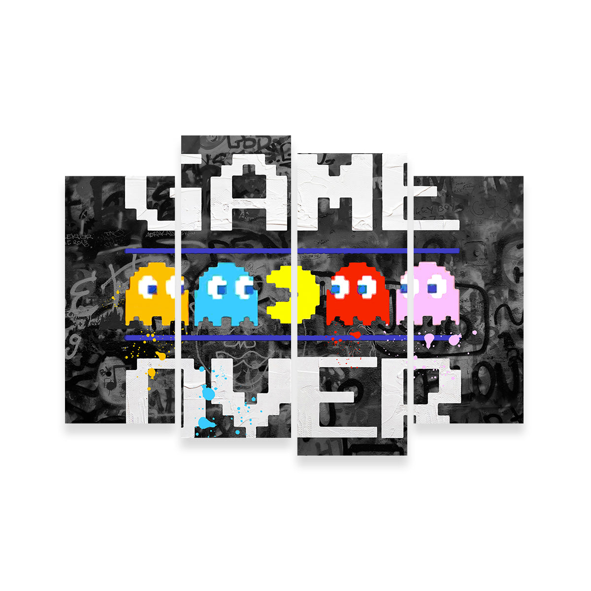 Game Over Wall Art
