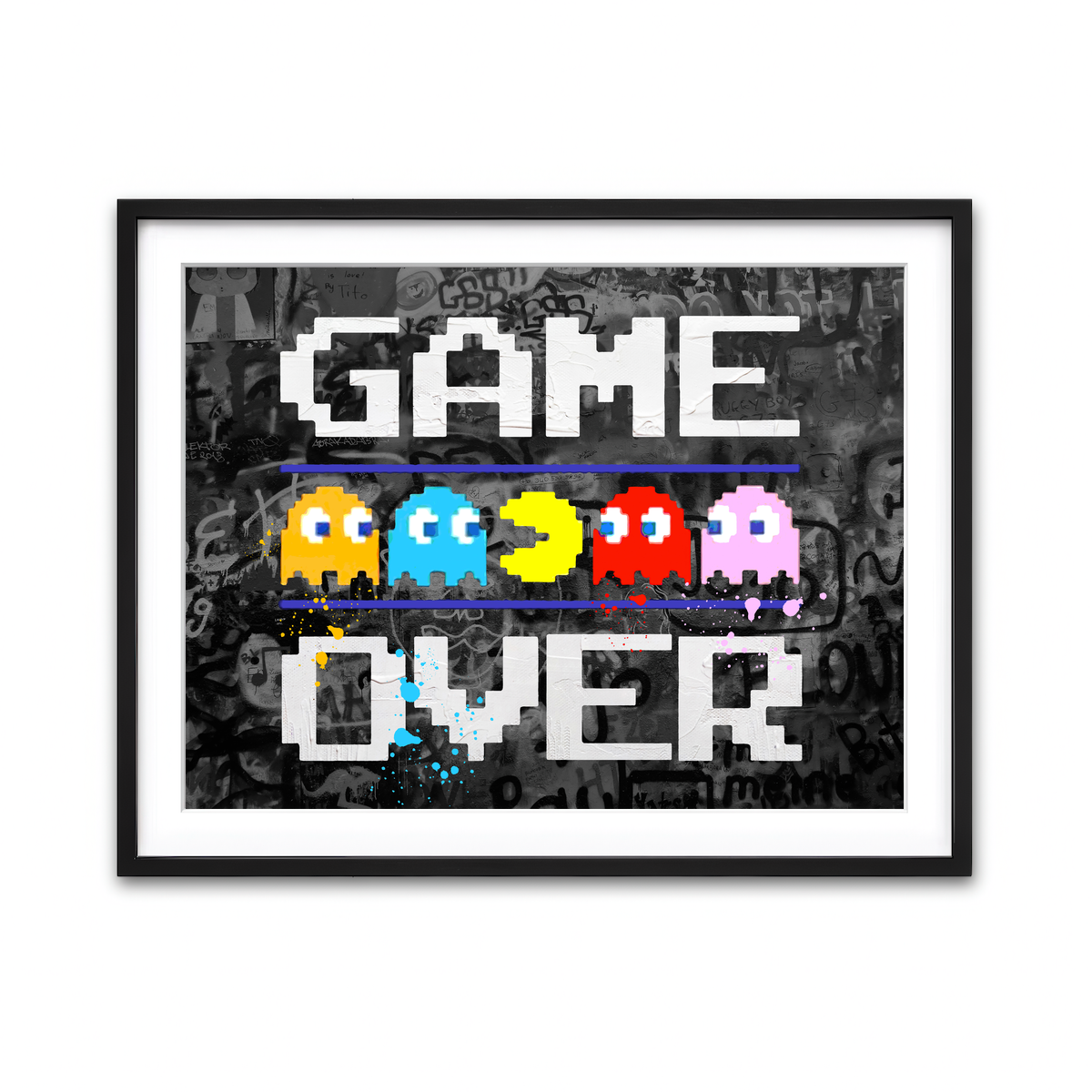 Framed Print 4x3 Black