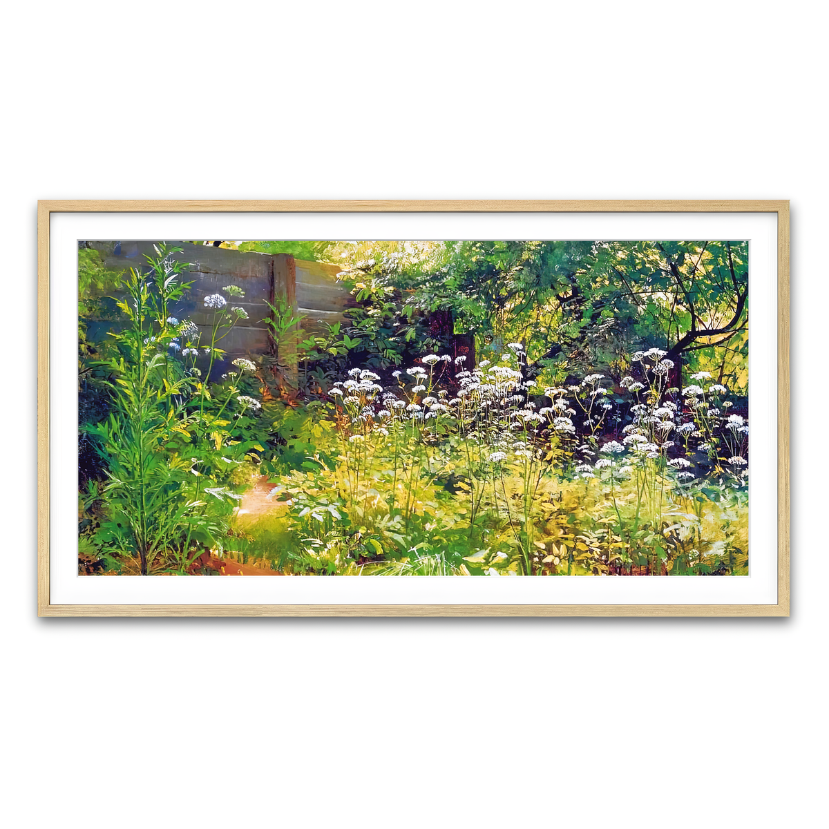 Framed Print 2x1 Natural