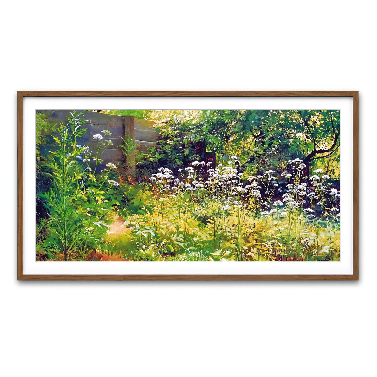 Framed Print 2x1 Walnut