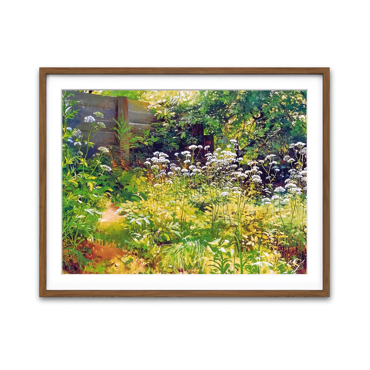 Framed Print 4x3 Walnut