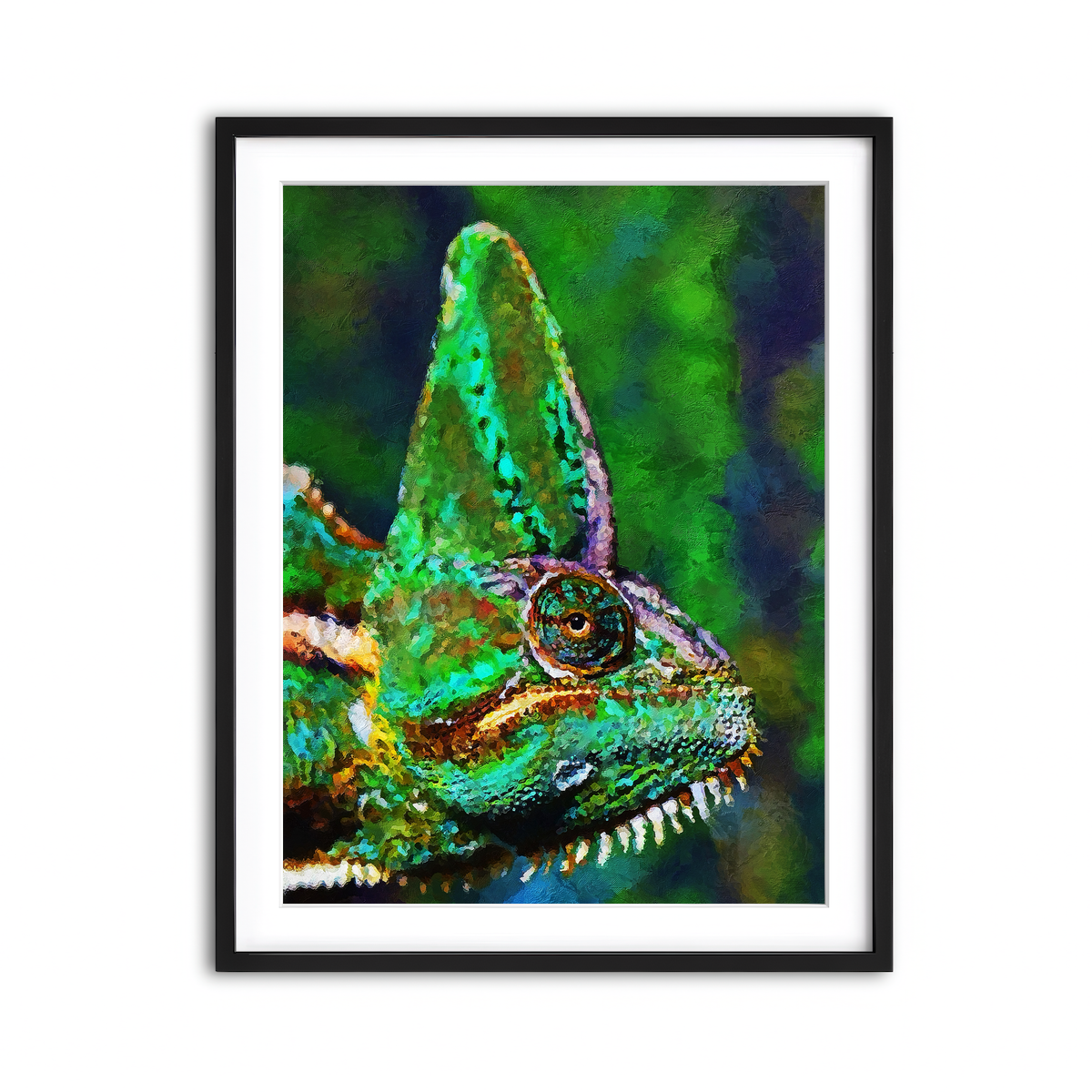 Framed Print 3x4 Black