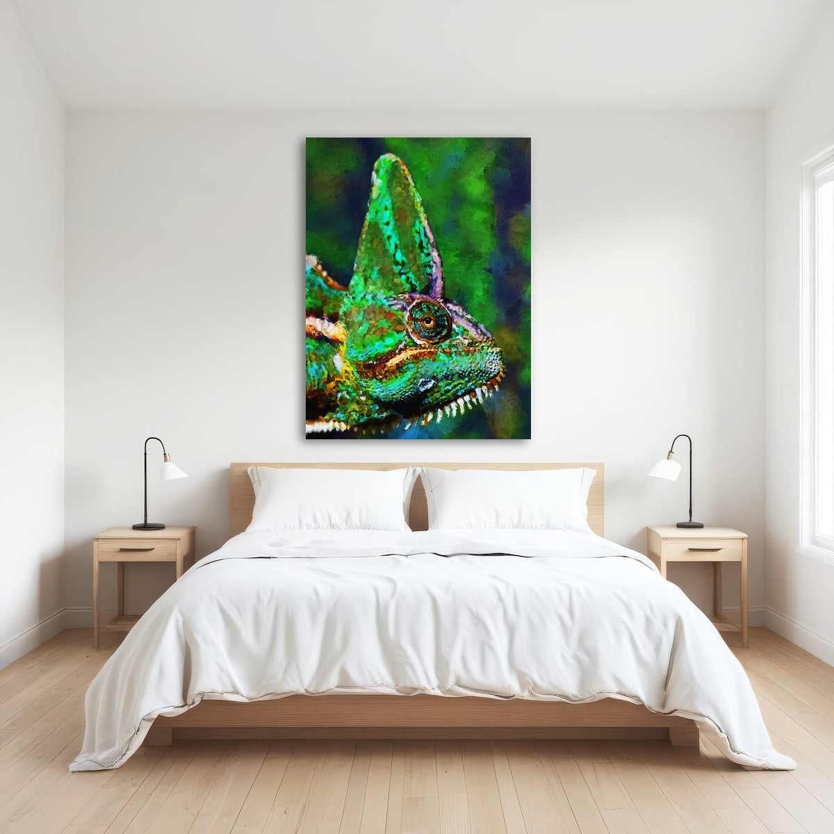 AUTO-MOCKUP ROOM | gecko painting