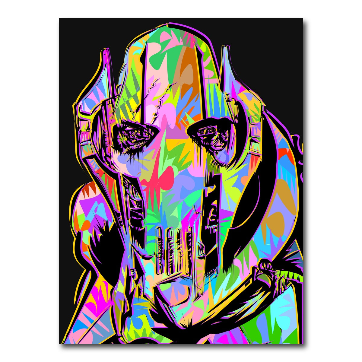 AUTO-MOCKUP WHITE | general grievous | 1 Piece | Gallery Wrap Canvas | group=3x4