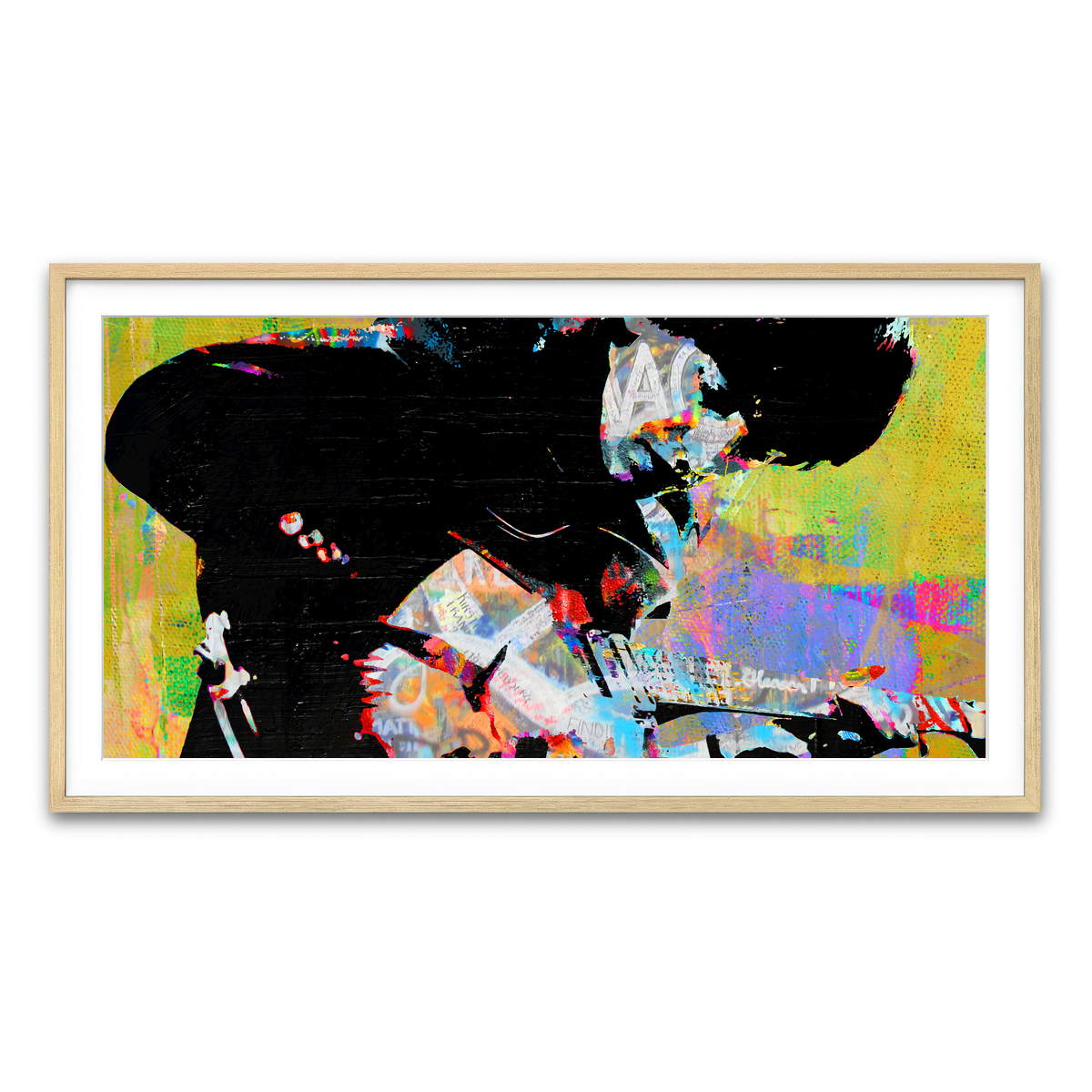 Framed Print 2x1 Natural