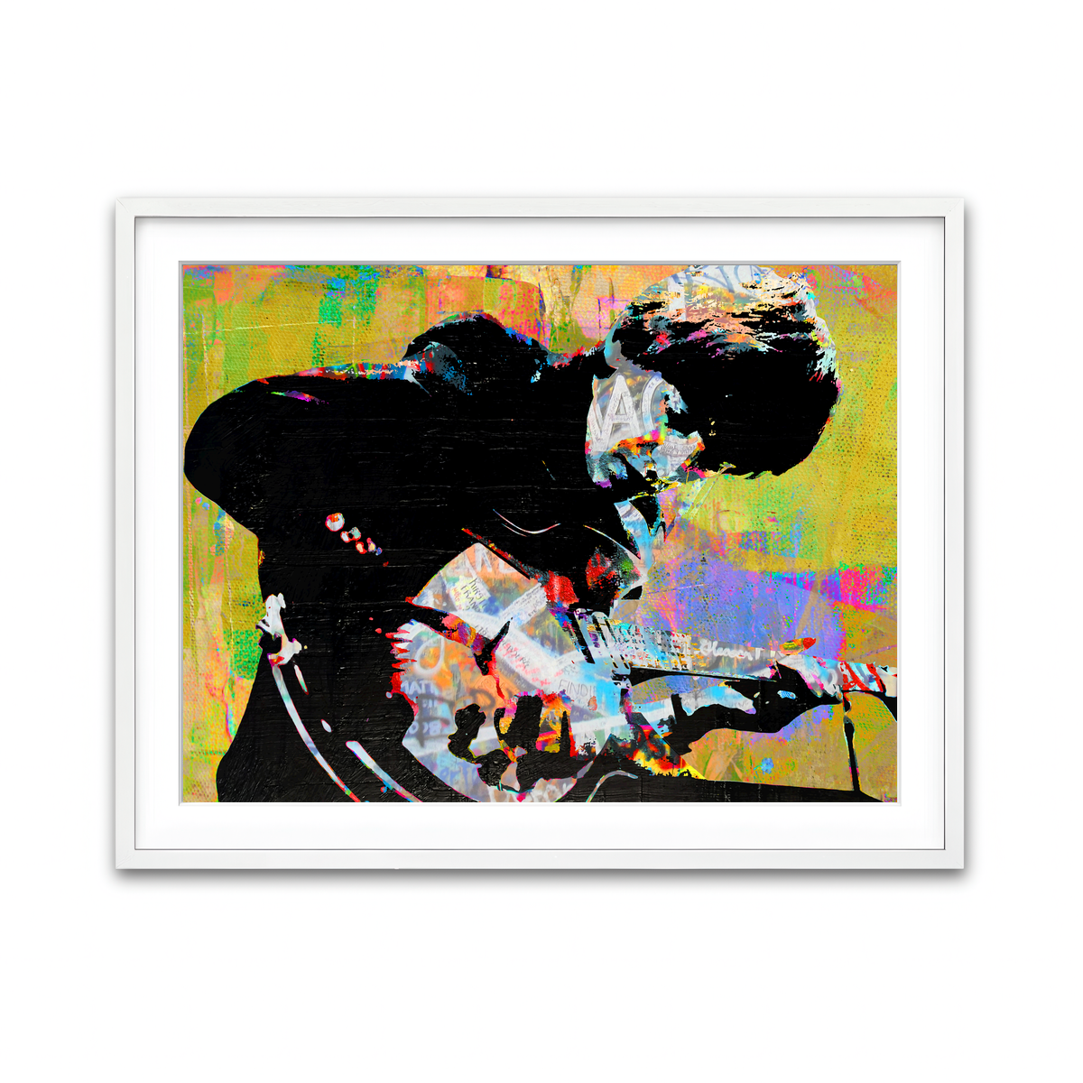 Framed Print 4x3 White