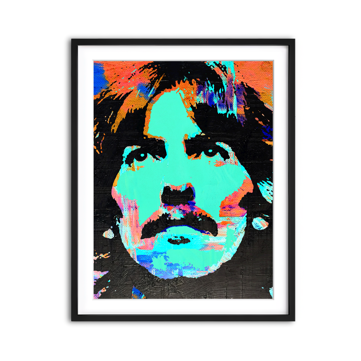 Framed Print 3x4 Black