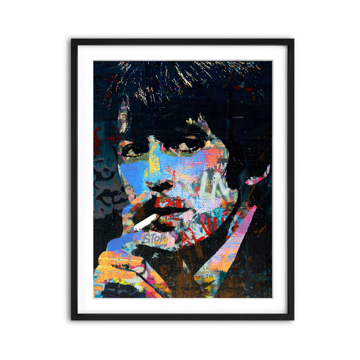 Framed Print 3x4 Black