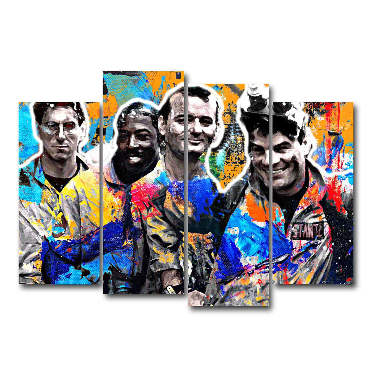 AUTO-MOCKUP WHITE | ghostbusters | 4 Piece | Gallery Wrap Canvas | group=4_normal