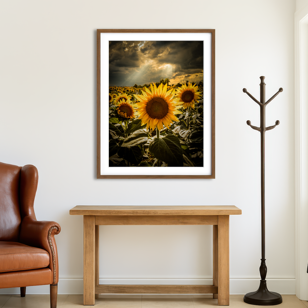 AUTO-MOCKUP ROOM | Girasoli Wall Art