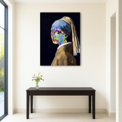 AUTO-MOCKUP ROOM | girl with pearl earring
