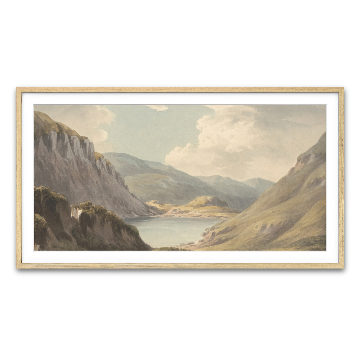 Framed Print 2x1 Natural
