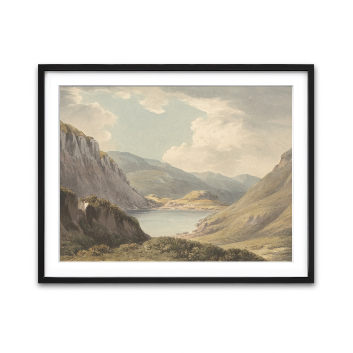 Framed Print 4x3 Black