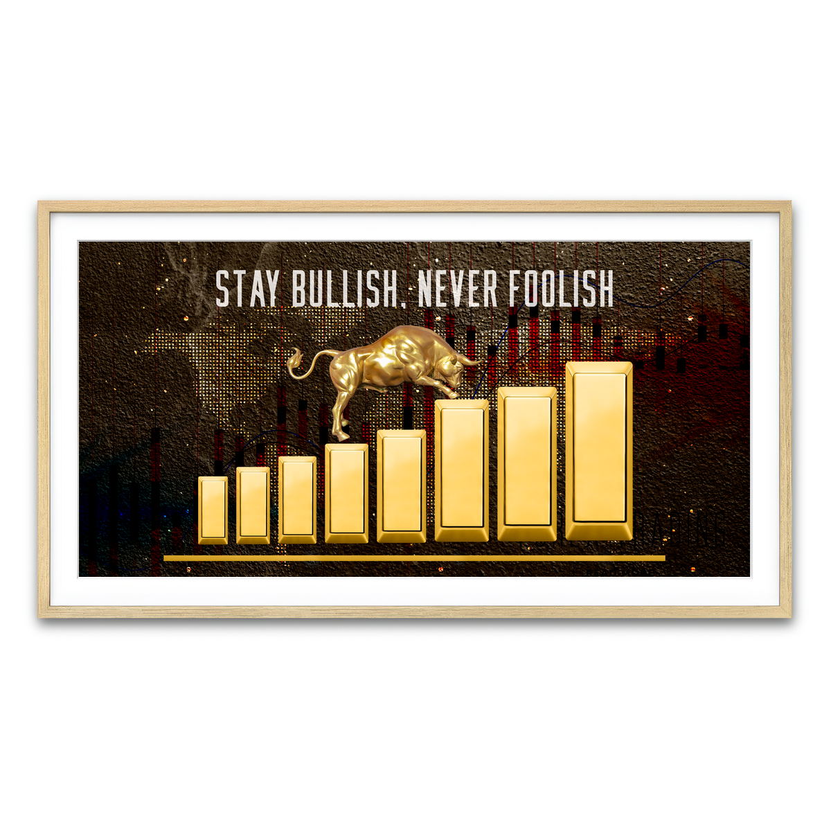 Framed Print 2x1 Natural