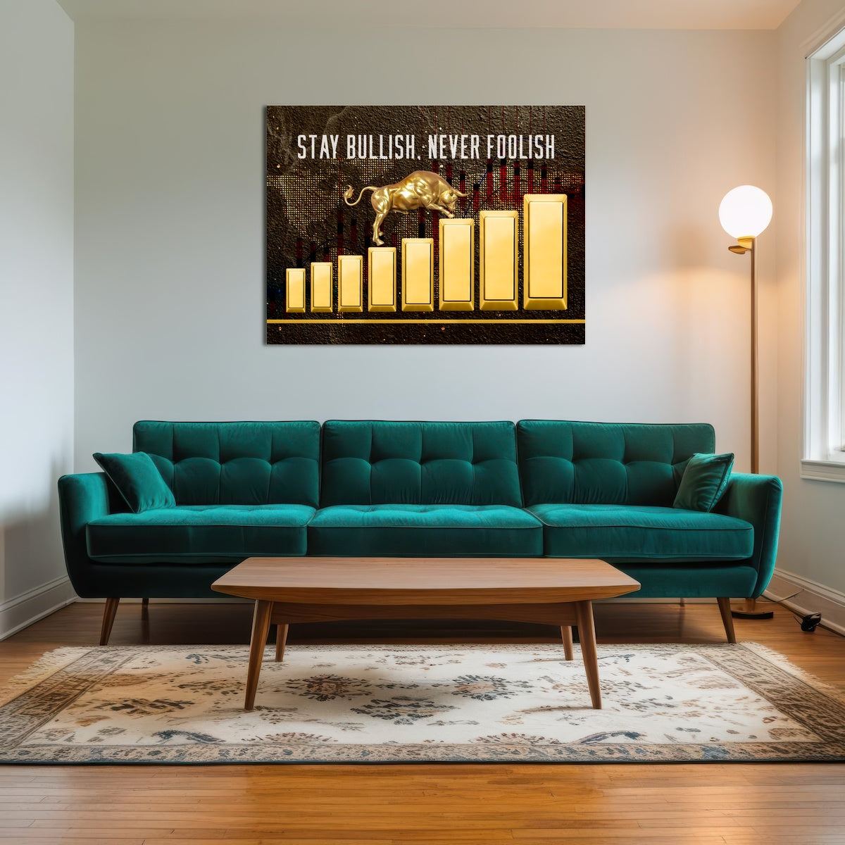 AUTO-MOCKUP ROOM | gold bull design