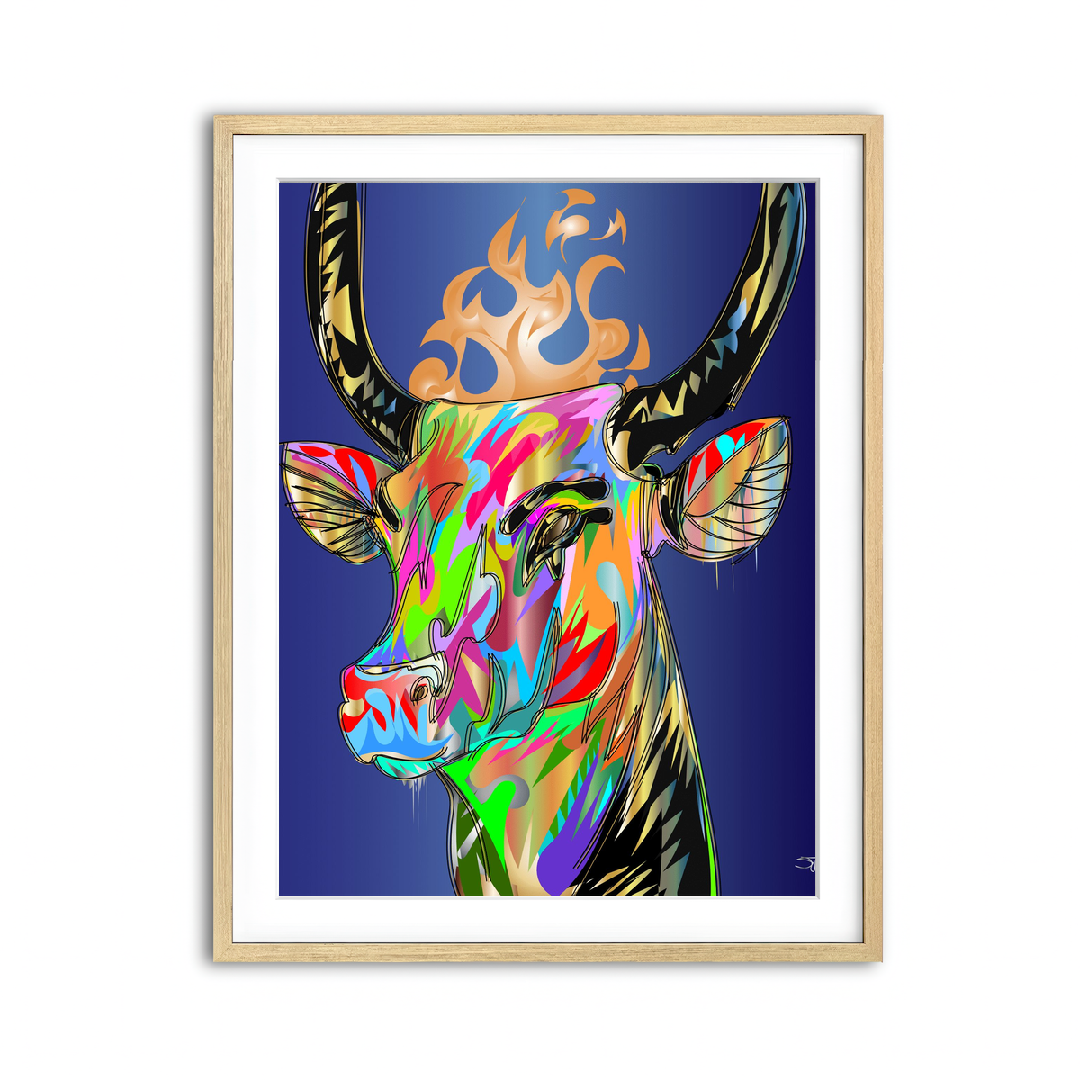 Framed Print 3x4 Natural